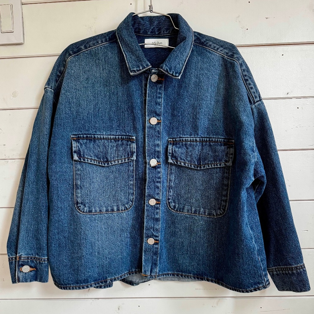 Mila Owen Oversized denim jacket by EDWIN (Japanese)